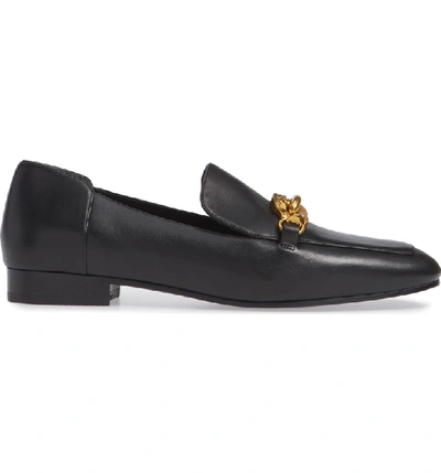 Shop Tory Burch Jessa Horse Hardware Loafer In Perfect Black
