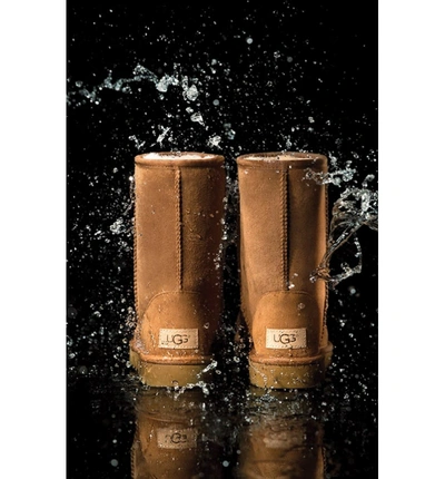 Shop Ugg 'classic Mini Ii' Genuine Shearling Lined Boot In Fawn Suede