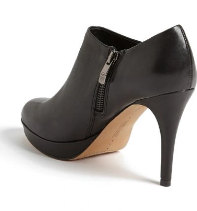 Vince Camuto Elvin Platform Booties Women's Shoes In Black Nappa | ModeSens