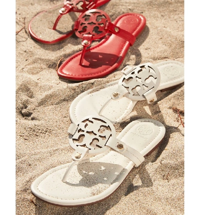 Shop Tory Burch Miller Flip Flop In Bleach