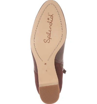 Splendid Nonn Bootie In Deep Plum Leather ModeSens