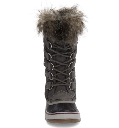 Shop Sorel 'joan Of Arctic' Waterproof Snow Boot In Quarry