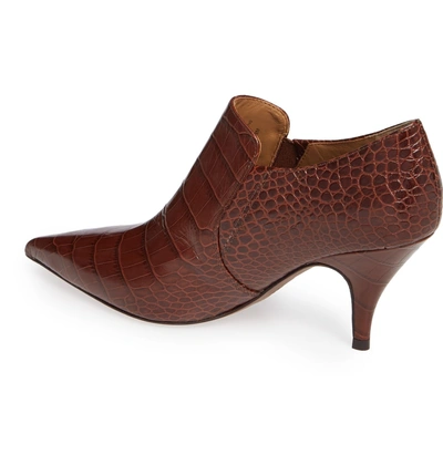 Shop Tory Burch Georgina Loafer Bootie In Perfect Brown