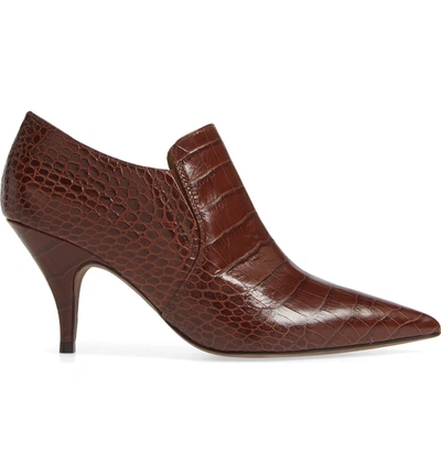 Shop Tory Burch Georgina Loafer Bootie In Perfect Brown