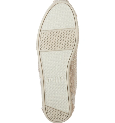 Shop Toms Classic - Alpargata Slip-on In Oxford Tan Fabric