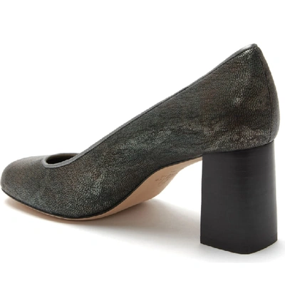Shop Etienne Aigner Dylan Square Toe Pump In Shark Nappa
