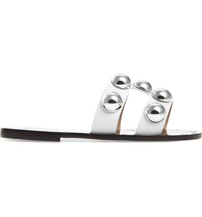 Shop Schutz Benedita Slide Sandal In White