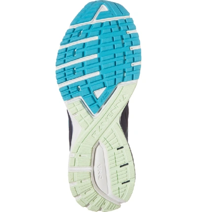 Shop Brooks Ravenna 9 Running Shoe In Navy/ Blue/ Green