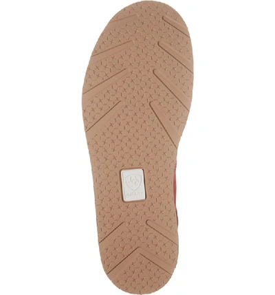 Shop Ariat Cruiser Slip-on Loafer In Fleece Strawberry Suede