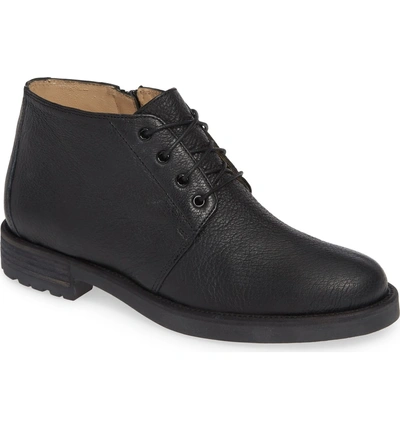 Shop Amalfi By Rangoni Baltimore Combat Boot In Black Leather