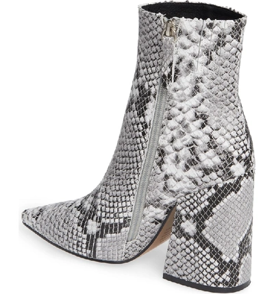 Shop Alias Mae Ahara Bootie In Snake Print Leather