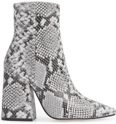 Shop Alias Mae Ahara Bootie In Snake Print Leather