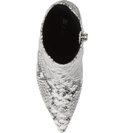 Shop Alias Mae Ahara Bootie In Snake Print Leather