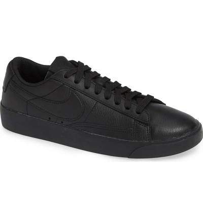 Shop Nike Blazer Low Se Sneaker In Black/ Black-black