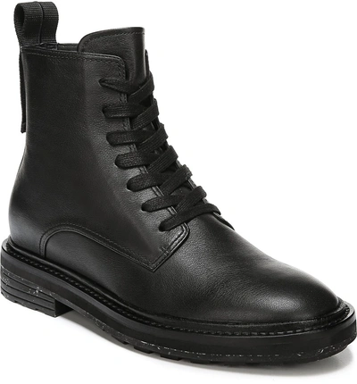 Shop Via Spiga Kinley Combat Boot In Black