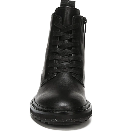 Shop Via Spiga Kinley Combat Boot In Black