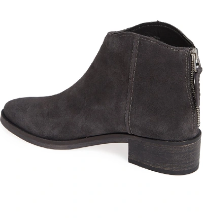 Shop Dolce Vita Tucker Bootie In Anthracite Suede