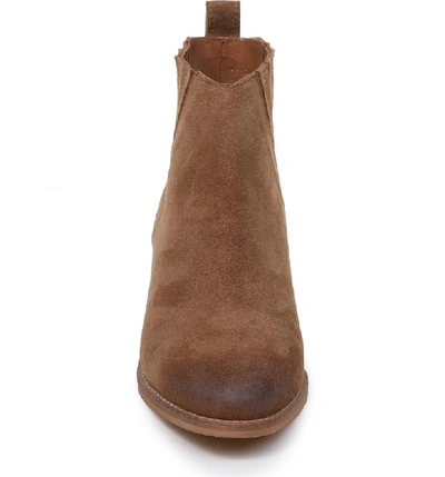 Shop Splendid Cupid Bootie In Cognac Suede