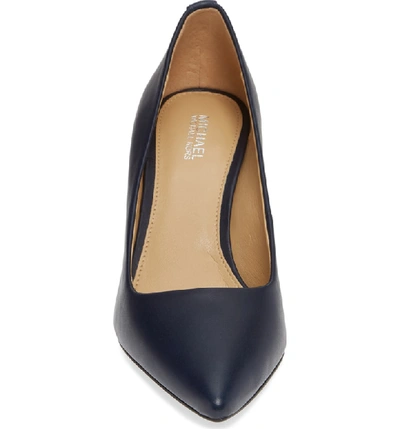 Shop Michael Michael Kors Dorothy Flex Pump In Admiral Blue