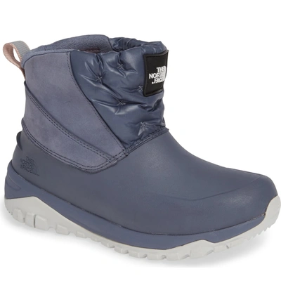 Shop The North Face Yukiona Waterproof Ankle Boot In Grisaille Grey/ Tin Grey