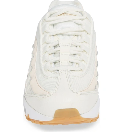 Shop Nike Air Max 95 Sneaker In Sail/ Guava Ice/ Brown/ White