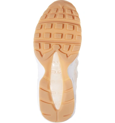 Shop Nike Air Max 95 Sneaker In Sail/ Guava Ice/ Brown/ White