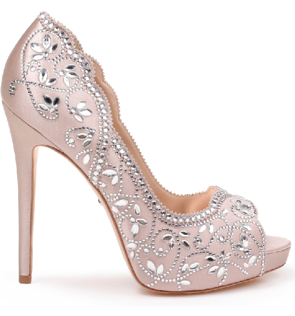 valentina embellished evening pump