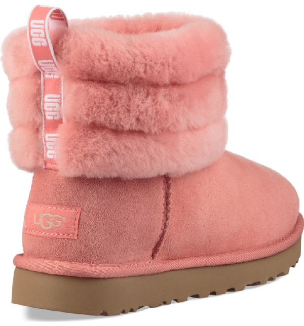classic mini fluff quilted boot lantana
