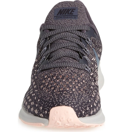 Shop Nike Air Zoom Pegasus 35 Running Shoe In Gridiron/ Light Carbon/ Pink