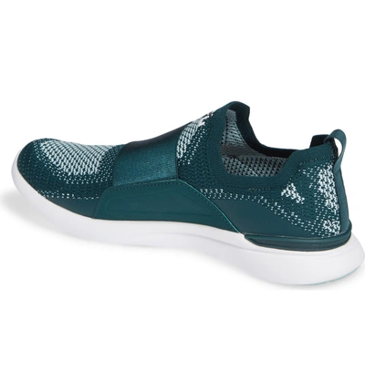 Shop Apl Athletic Propulsion Labs Techloom Bliss Knit Running Shoe In Ponderosa Pine/ White