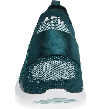 Shop Apl Athletic Propulsion Labs Techloom Bliss Knit Running Shoe In Ponderosa Pine/ White