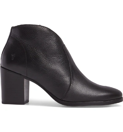 Shop Frye Nora Bootie In Black Leather
