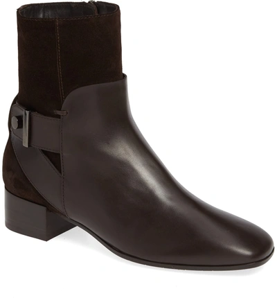 Shop Aquatalia Lilly Water Resistant Boot In Espresso