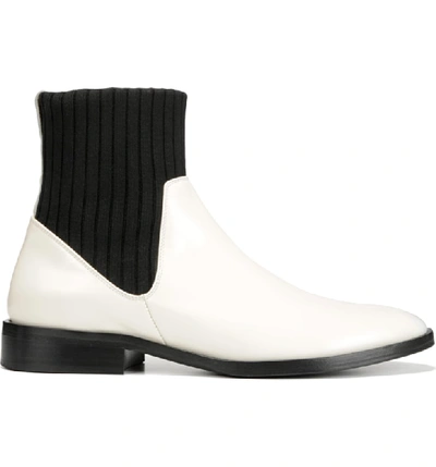 Shop Vince Perlow Sock Bootie In White