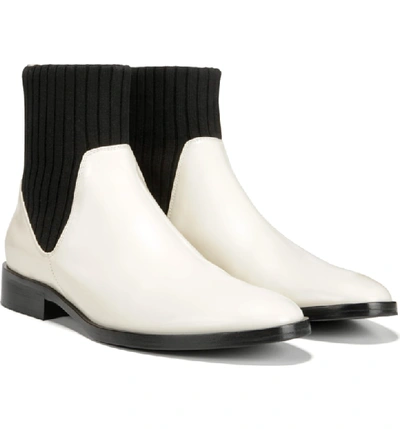 Shop Vince Perlow Sock Bootie In White