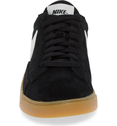Shop Nike Blazer Low Sneaker In Black/ Black-sail- Light Brown