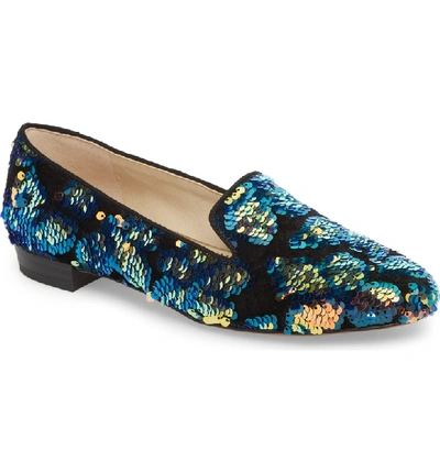 Shop Sam Edelman Jordy Flat In Floral Sequin