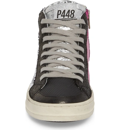 Shop P448 Skate High Top Sneaker In Paillettes