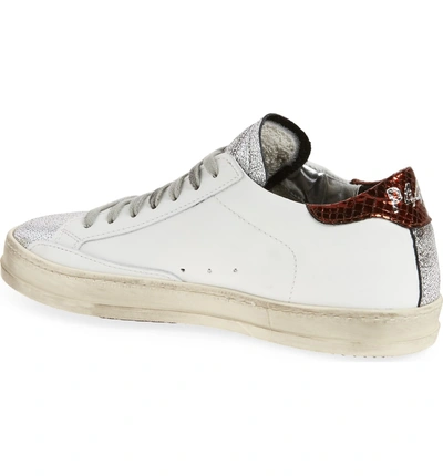 Shop P448 John Sneaker In White/ Copper