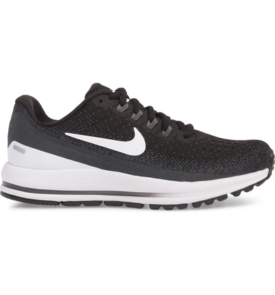 Shop Nike Air Zoom Vomero 13 Running Shoe In Black/ White/ Anthracite
