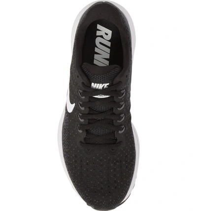 Shop Nike Air Zoom Vomero 13 Running Shoe In Black/ White/ Anthracite