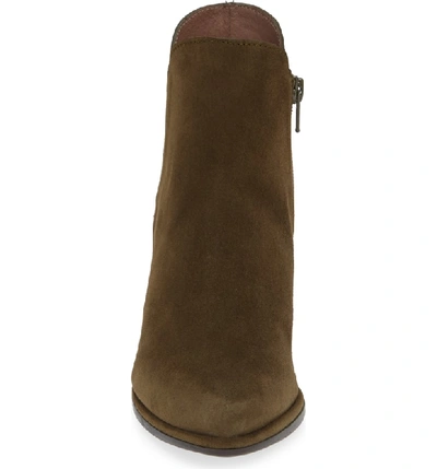 Shop Wonders Chelsea Boot In Military Green Suede