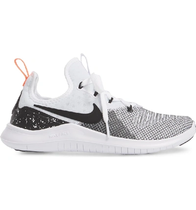 Shop Nike Free Tr8 Training Shoe In White/ Black/ Total Crimson