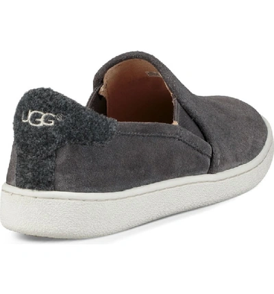 Shop Ugg Cas Slip-on Sneaker In Charcoal