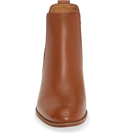 Shop Madewell The Regan Boot In English Saddle Zinnia Leather