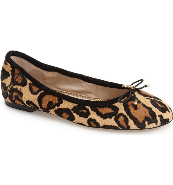 sam edelman flats animal print