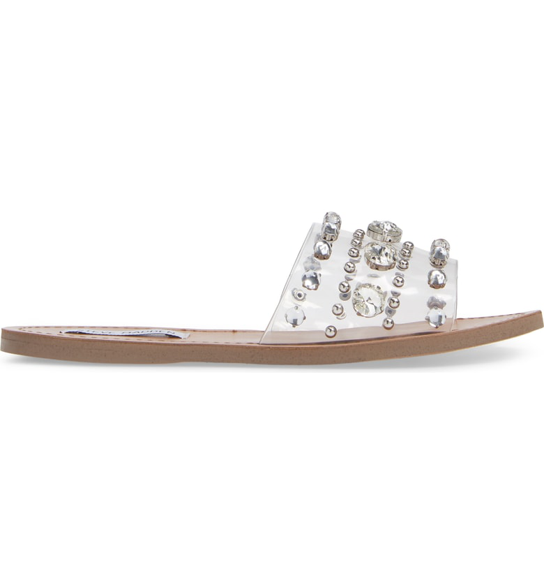 regent embellished slide sandal