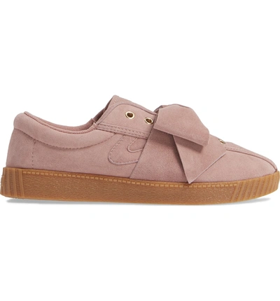 Shop Tretorn Nylite Bow Sneaker In Pink Lilac