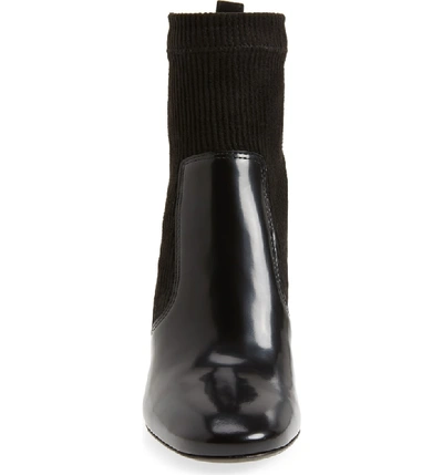 Shop Tory Burch Rowen Sock Bootie In Perfect Black