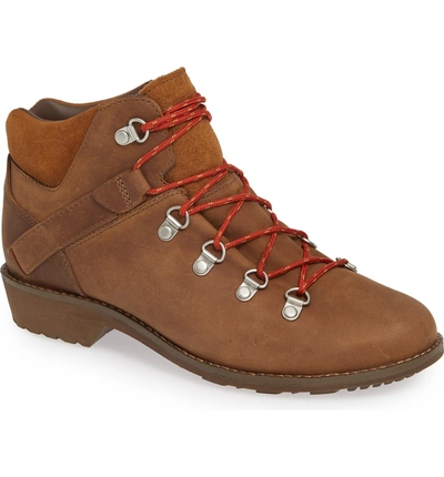 Shop Teva De La Vina Dos Alpine Waterproof Low Boot In Pecan Leather